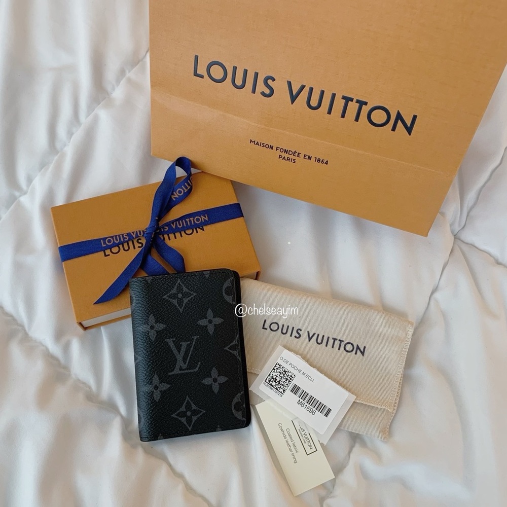✨SOLD✨ LV Pocket Organizer Monogram Eclipse